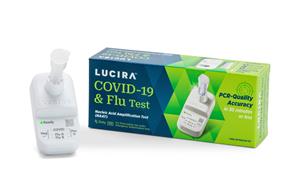 The Lucira COVID-19 & Flu Test is not a rapid antigen test. It is a molecular test that delivers PCR-quality accuracy in 30 minutes or less to speed diagnosis of these similar, cocirculating viruses for patients at the point-of-care this Covid and flu season.