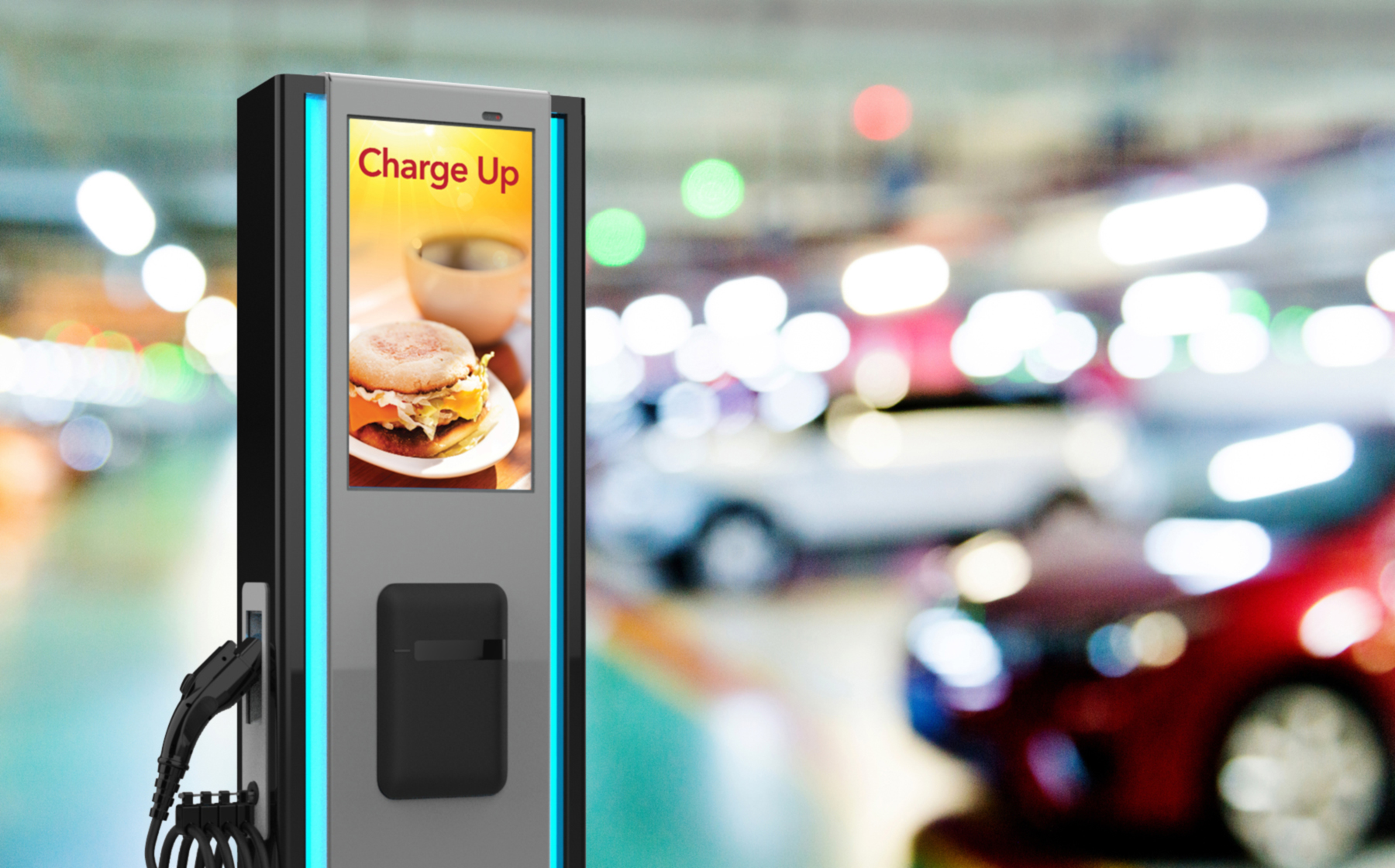 Melitron Unveils Commercial EV Charger Series with HD Displays at National Restaurant Association Show in Chicago