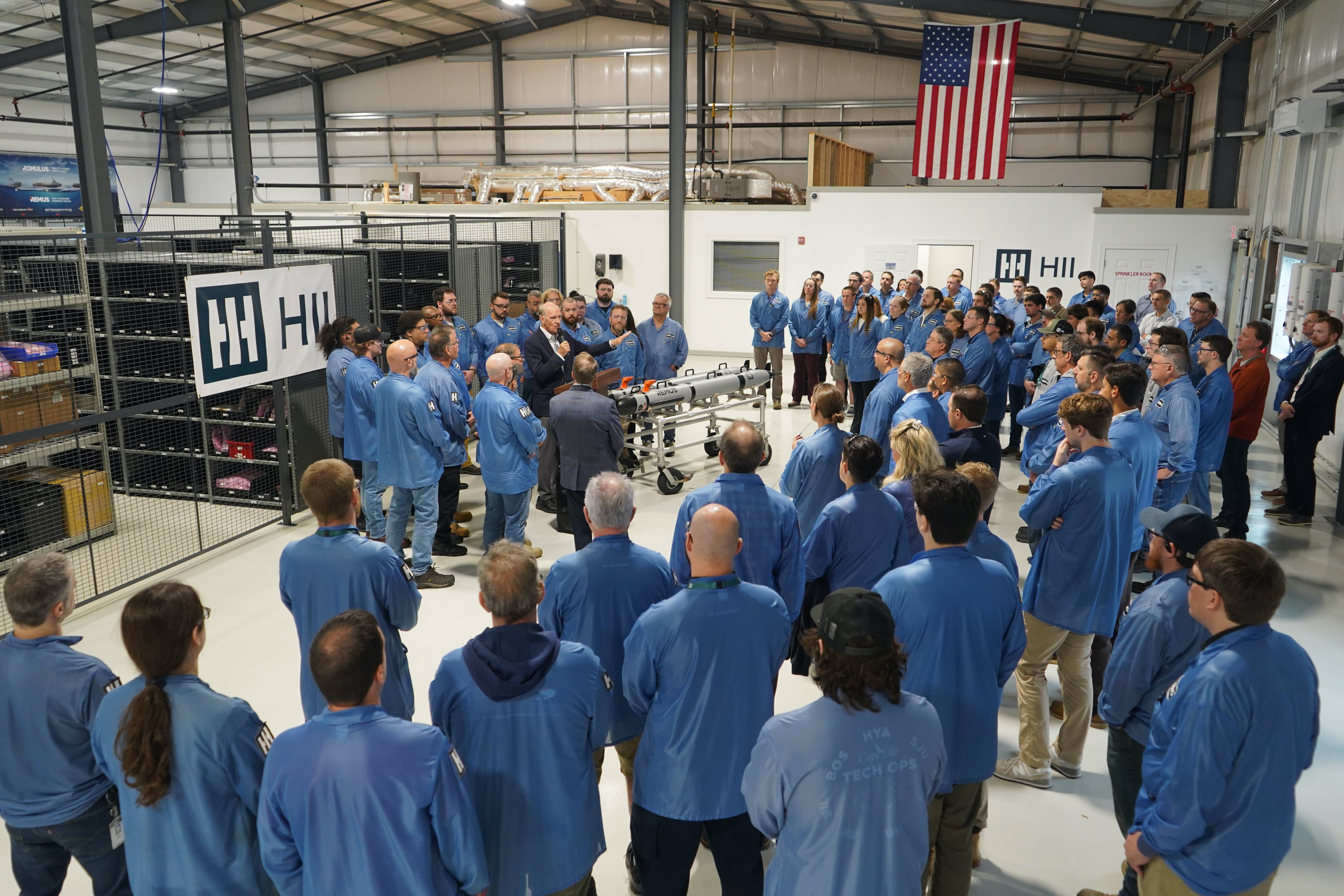 HII Expands Unmanned Production Facility by 25% to Meet Growing Global Maritime Demand