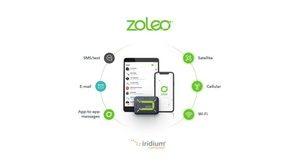 ZOLEO uses Iridium Short Burst Data (SBD), cellular and Wi-Fi to automatically route messages over the lowest cost network.