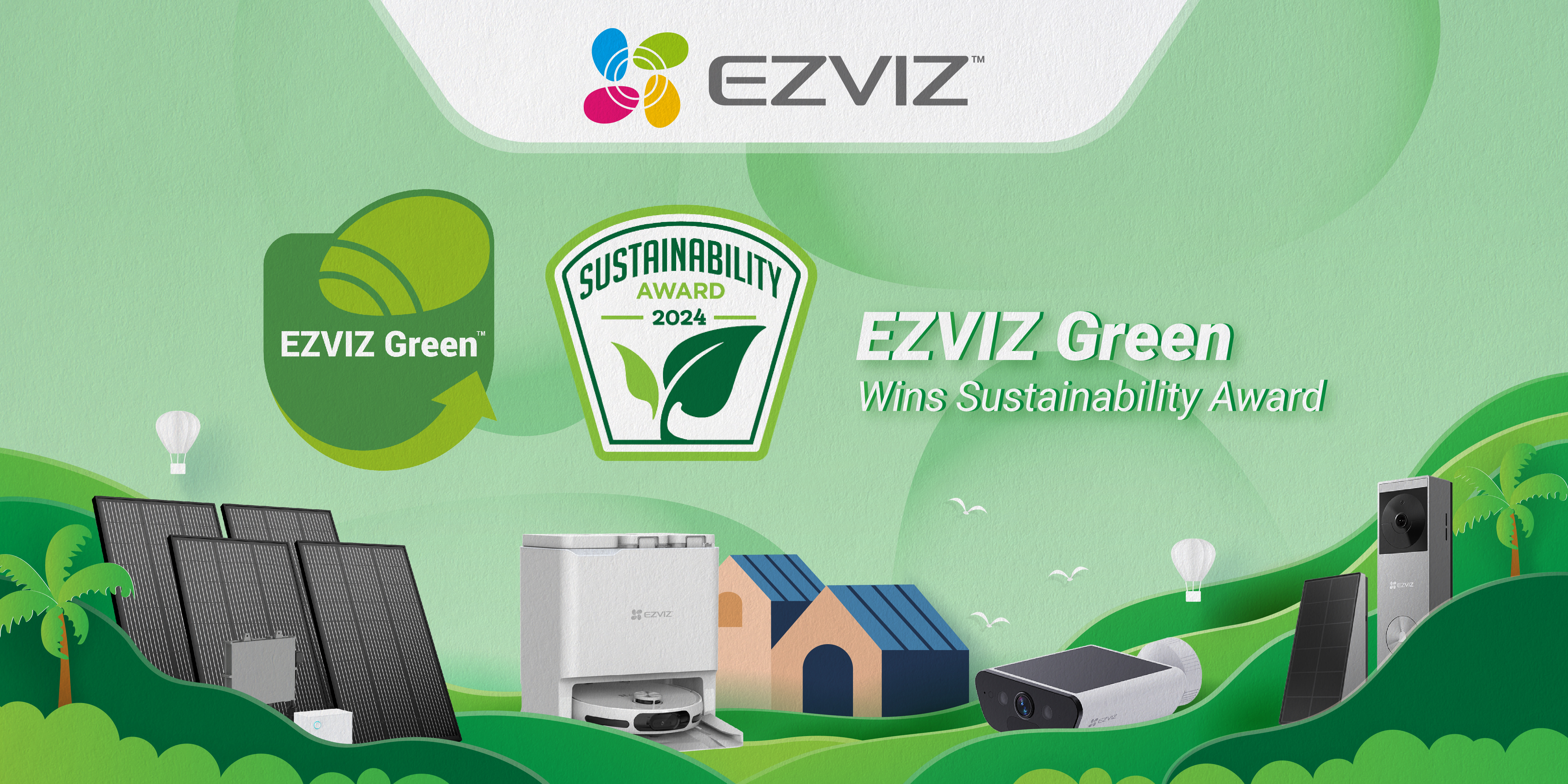 EZVIZ Green wins the 2024 Sustainability Award