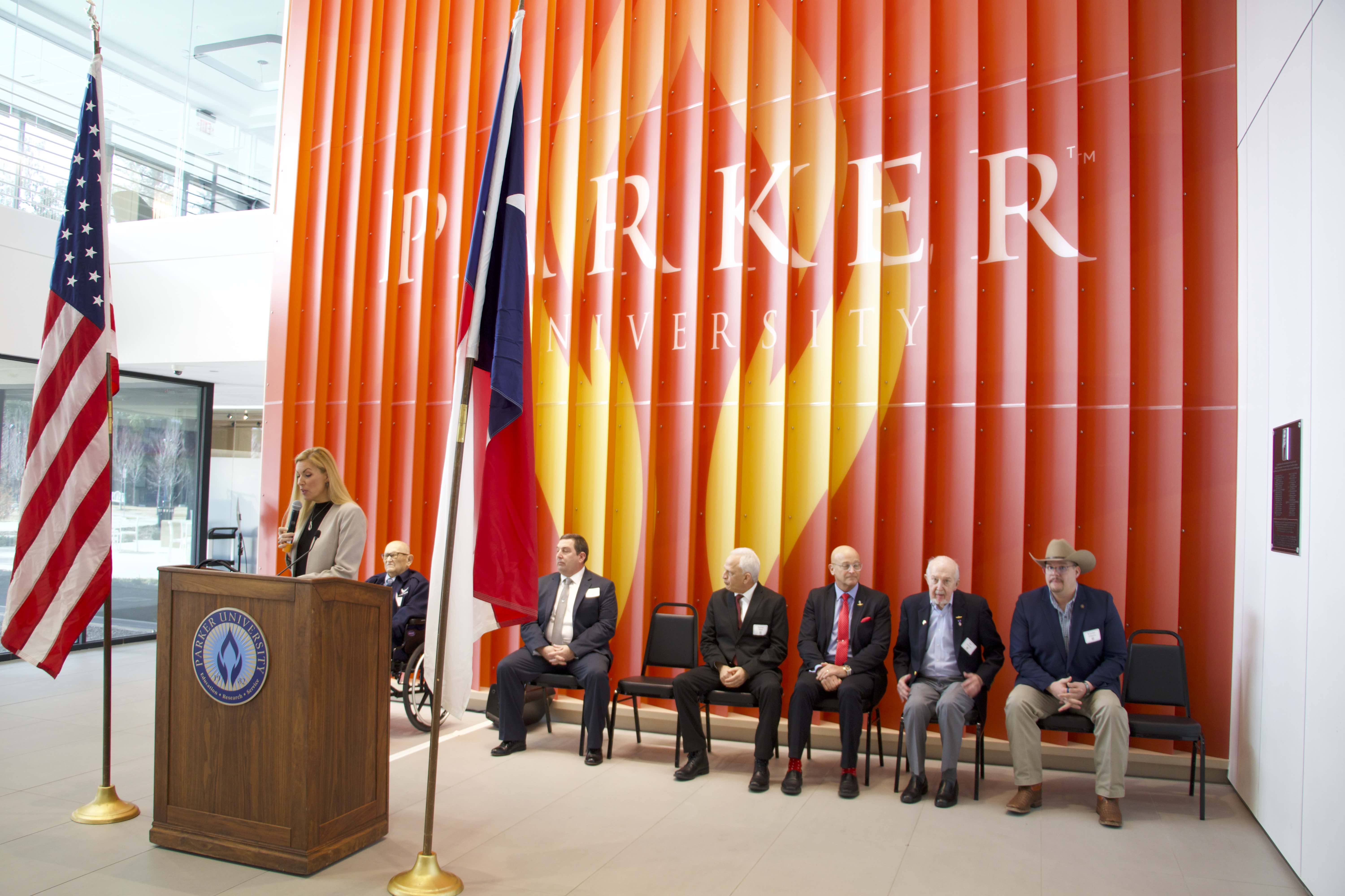 Parker University President Dr. William E. Morgan Was Presented with a Congressional Veteran Commendation Award for the Twenty-Fourth Congressional District of Texas