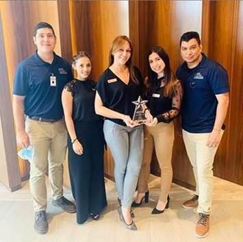 The 5250 Park property management team recently earned the Greystar Regional Pillar of Excellence Award, which recognizes apartment properties/teams in the South Florida region with the most profitability lease-up rate.