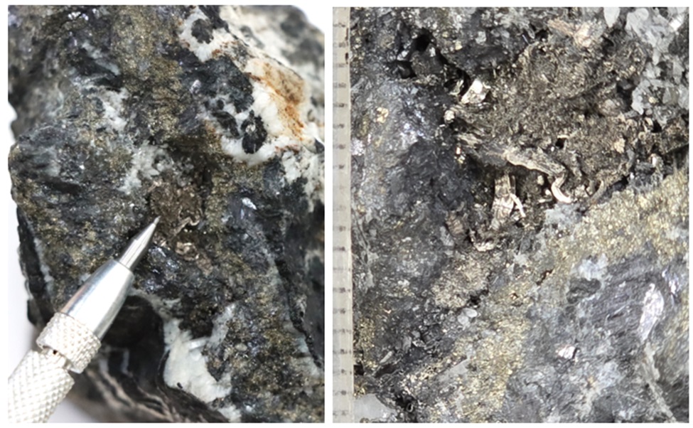 Figure 1 – Intermediate Sulphidation Epithermal Mineralization