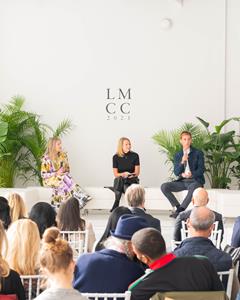 Scenes from last year’s LMCC feat. Claire McCormack (Beauty Independent), Sharon M. Leite, CEO of The Vitamin Shoppe, and Christopher Gavigan, Founder, Prima