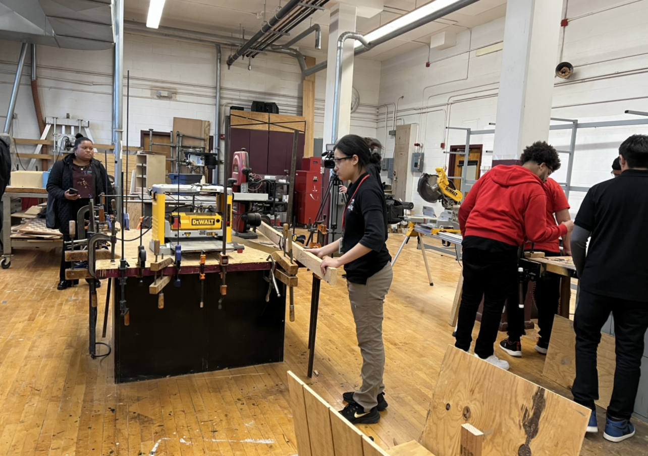 Inside John F. Kennedy High Schools Carpenters Training Shop