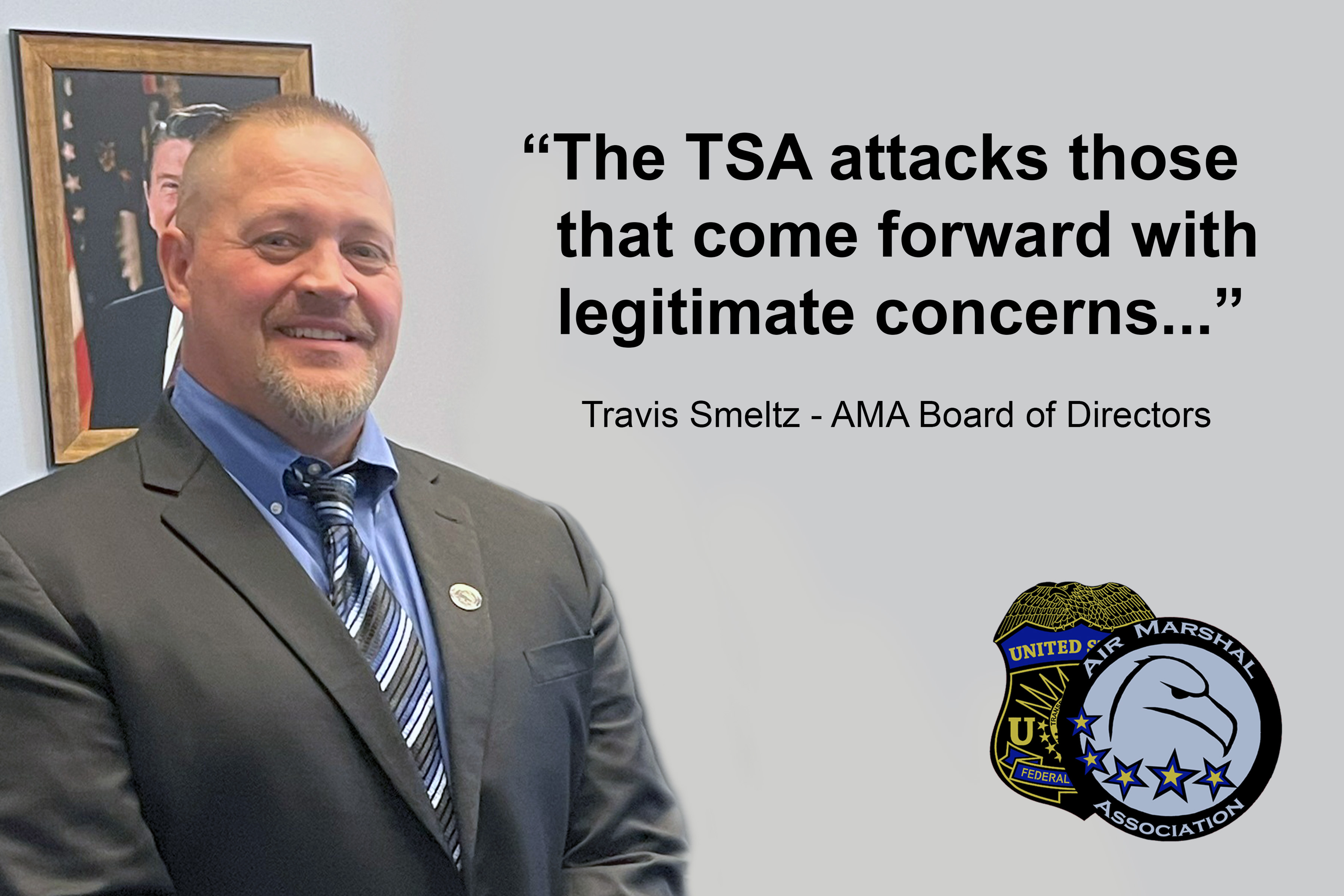 Travis Smeltz Air Marshal Association Whistleblower