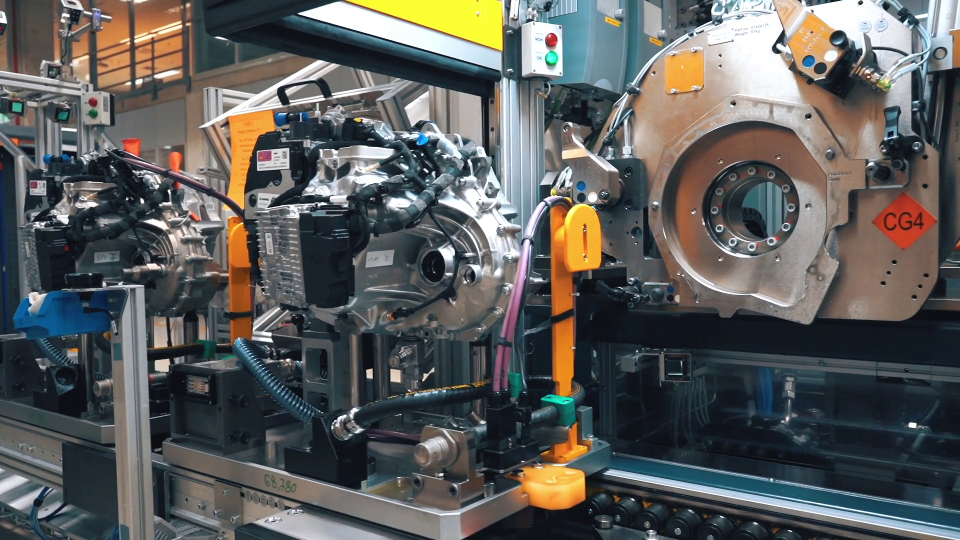 Magna Mild Hybrid Transmission Production