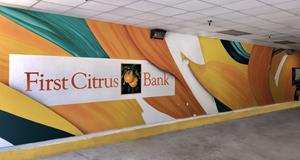 First Citrus Bank St Pete Drive Thru Mural