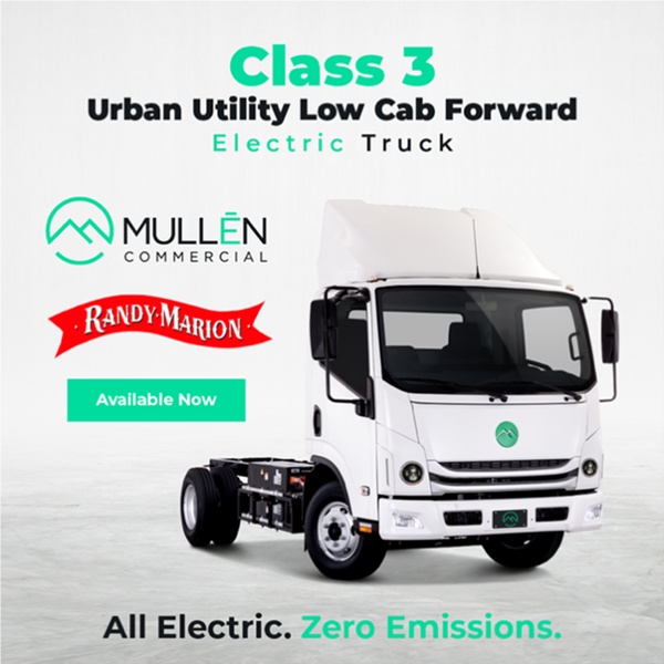 For 2023, Company has delivered 141 Mullen THREE's, Class 3 EV Trucks to RMA