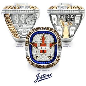 Houston Astros 2021 American League Championship Ring