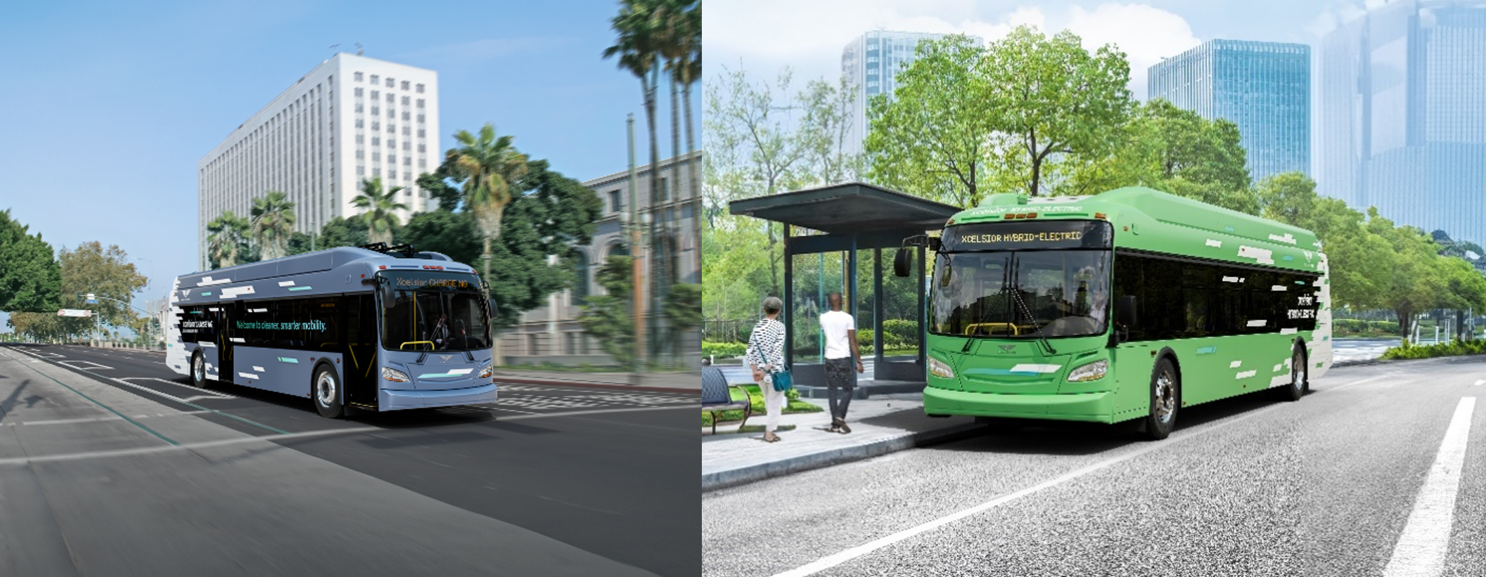 New Flyer Xcelsior CHARGE NG battery-electric bus