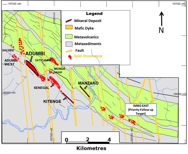 Imbo Project Simplified Geology