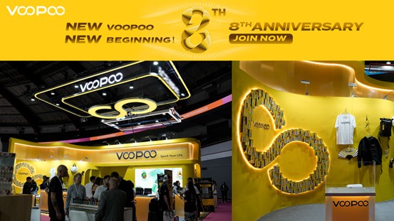 VOOPOO Unveils Brand Refresh at InterTabac 2025