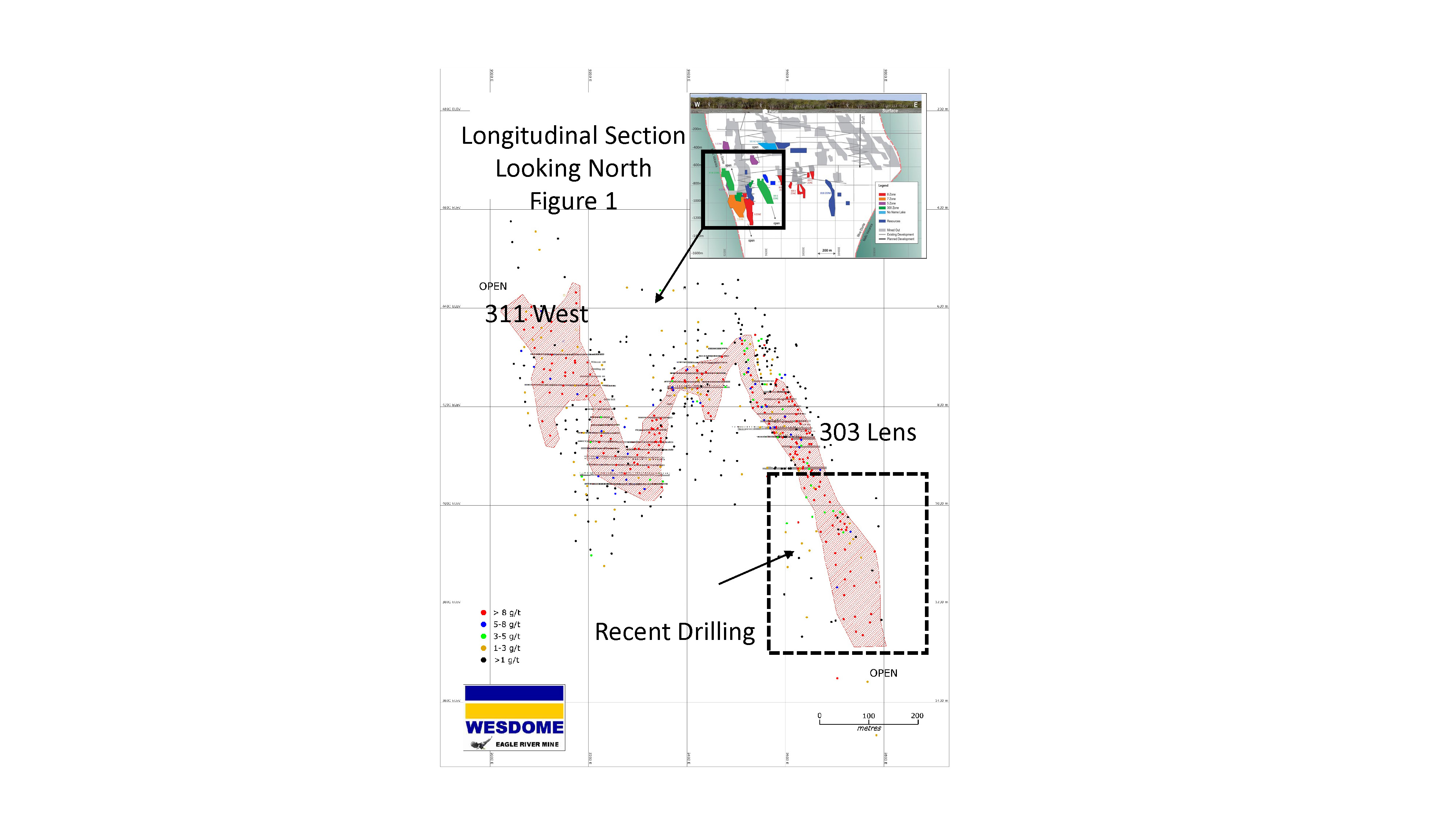 Oct292019Figure 1 - Mine Scale Longitudinal Sectionf