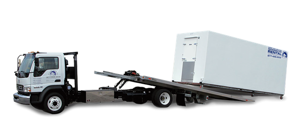 Ninety percent of the time, Polar Leasing delivers the rental unit exactly where the customer wants it.