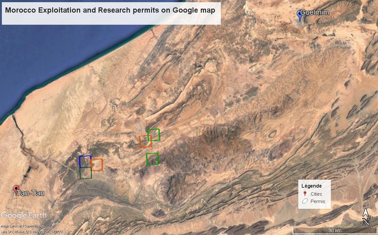 Map of Permit Areas