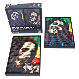 Brickcraft Official launches with their Bob Marley Building Kit for Adults Collectible Wall Art
