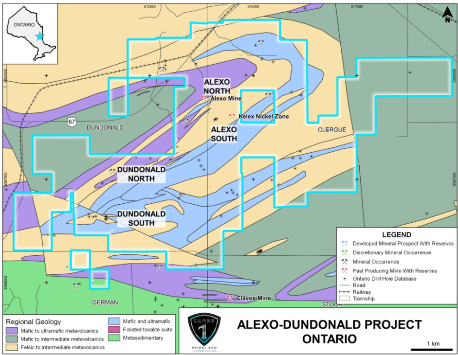Class 1 Nickel and Technologies Ltd.