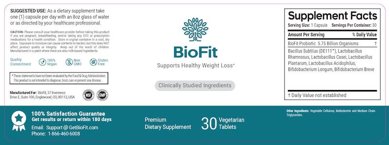 Biofit Supplement review