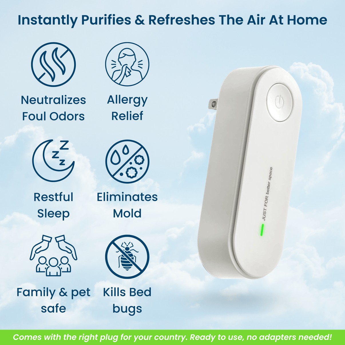 Features of Clairu Air Purifier
