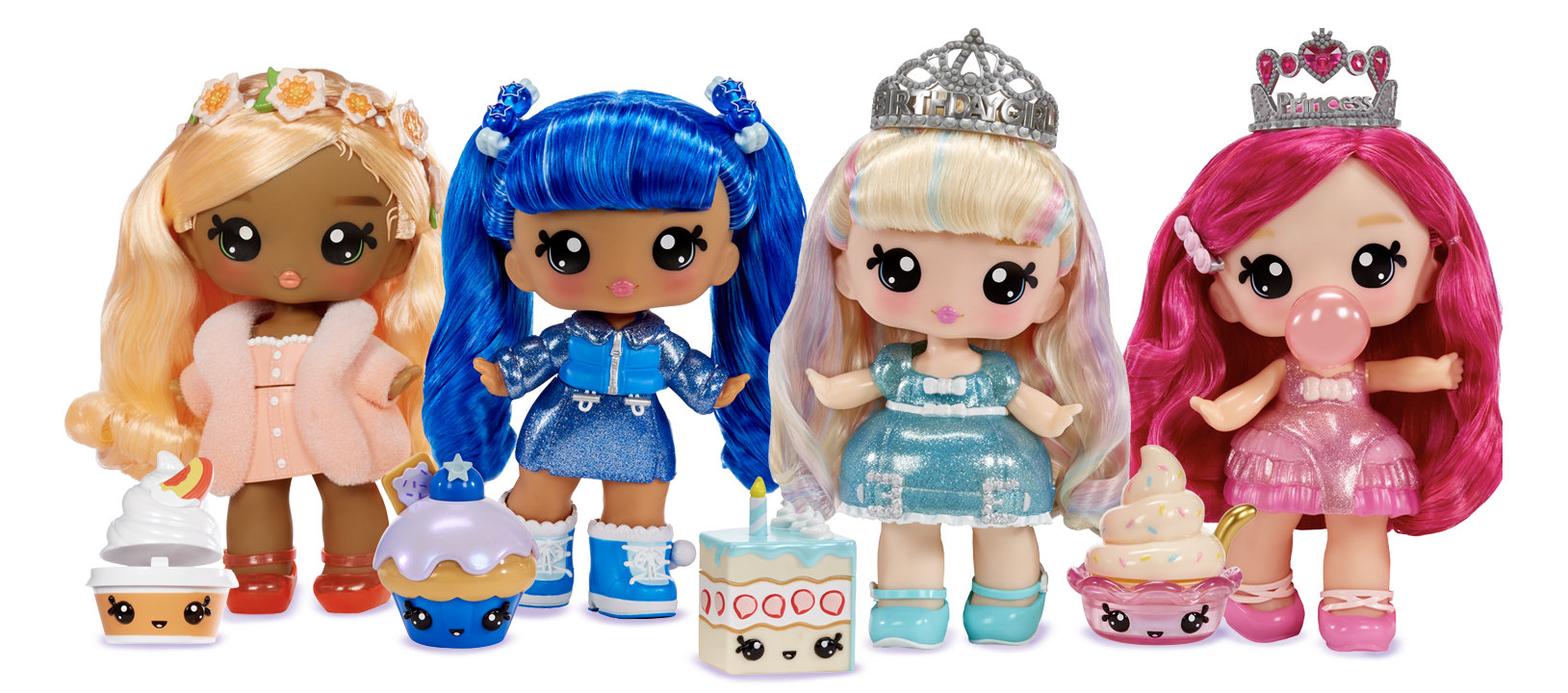 Yummiland Large Doll and Num Nom Lip Balm: 