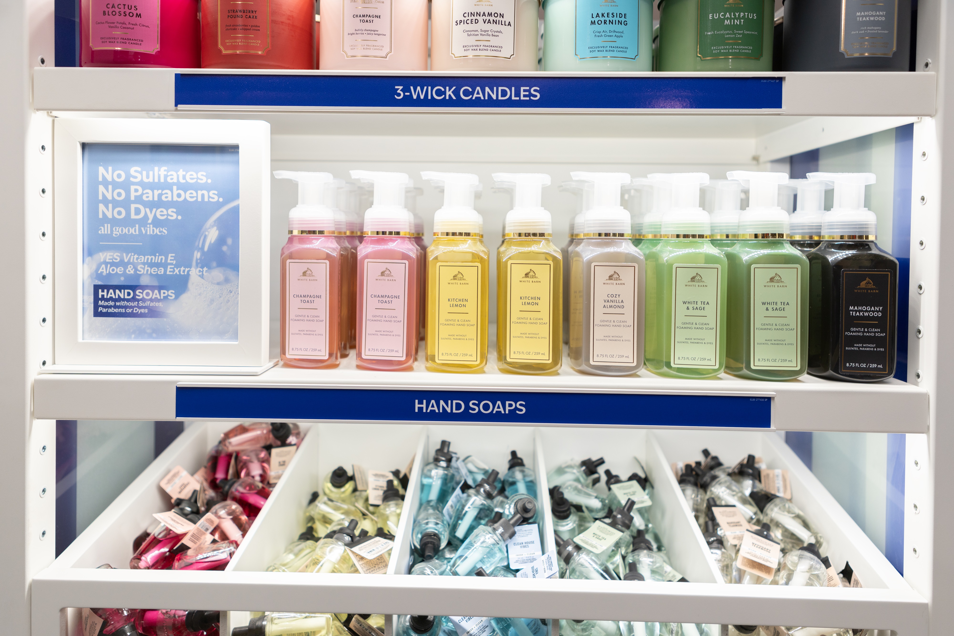 College students will be able to conveniently shop on campus from a curated assortment of Bath & Body Works’ top selling fragrances.