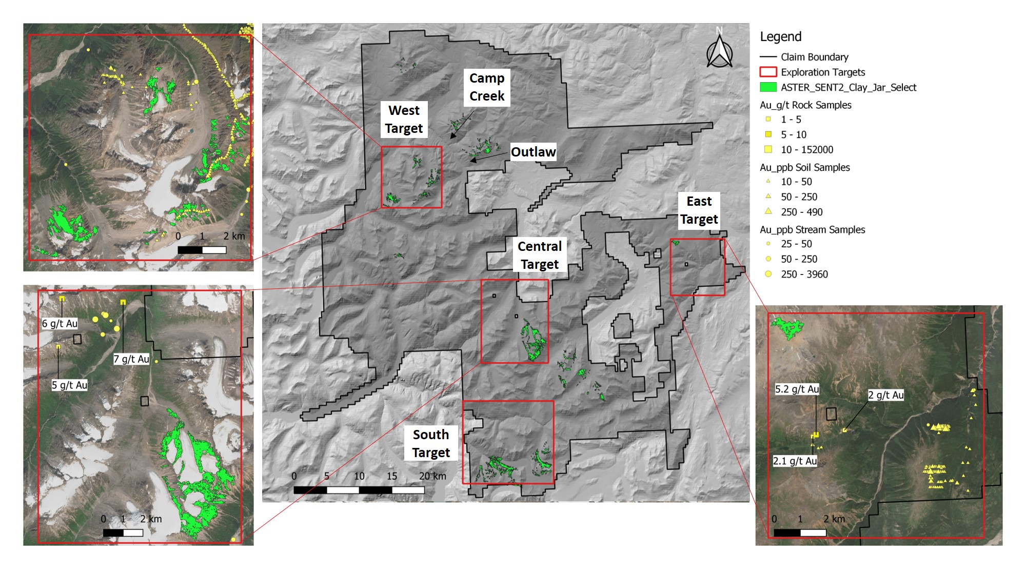 Figure 5 Thorn Au new areas