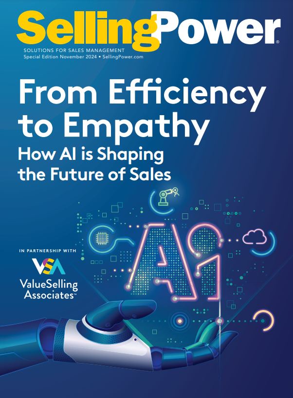 ValueSelling Associates and Selling Power AI-Focused Special Edition