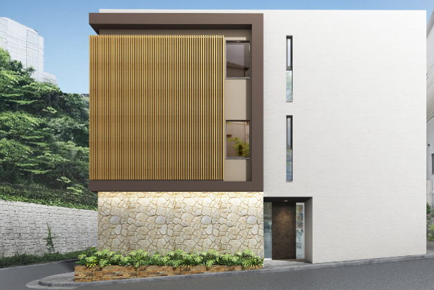 Exterior rendering of ENT TERRACE MEGURO CHOJAMARU (Source: Lead Real Estate) 