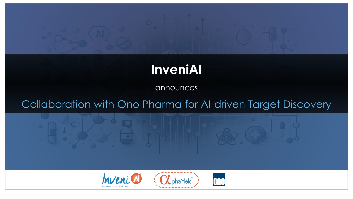 InveniAI and Ono Announce Target Discovery Collaboration 