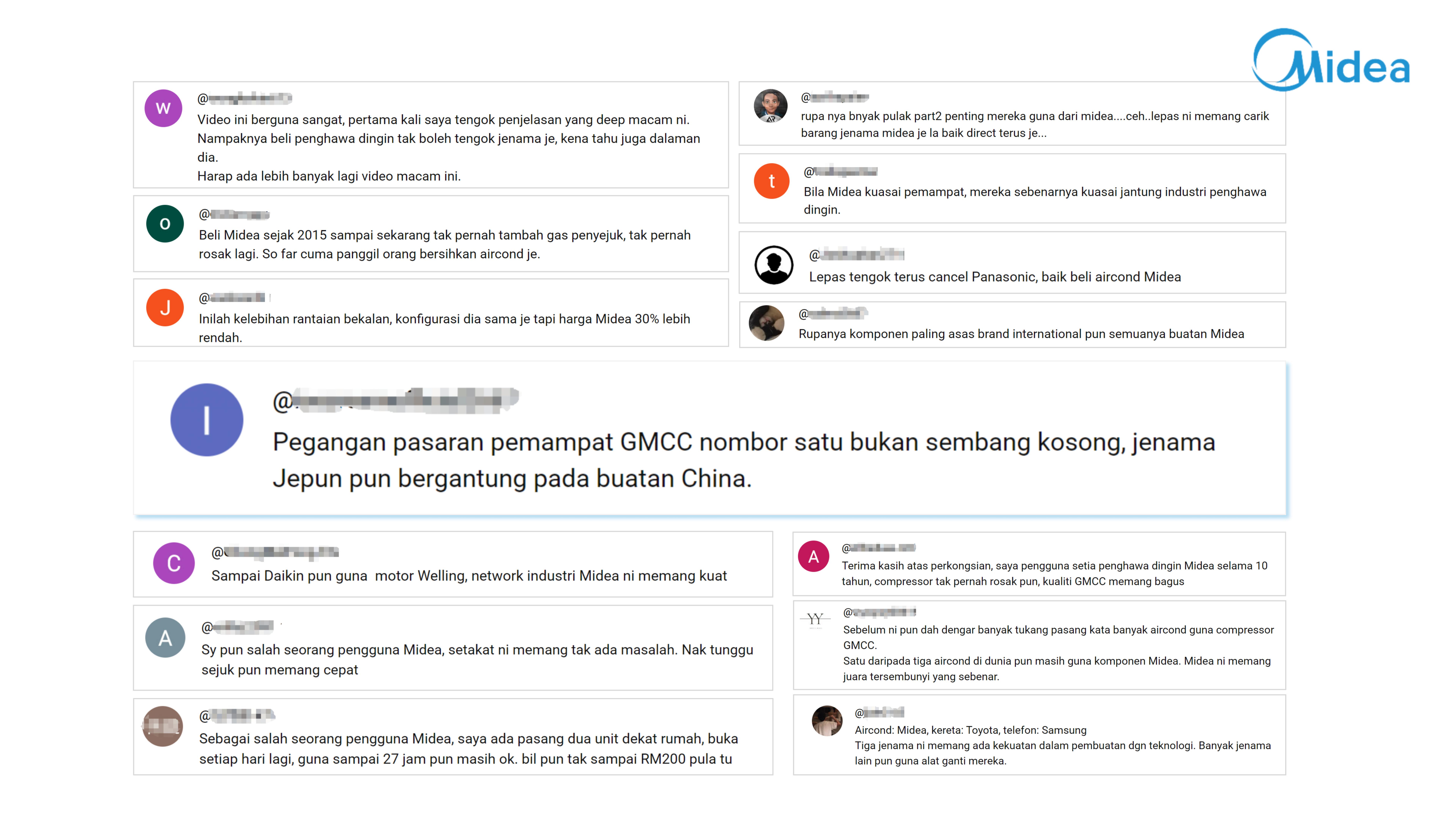 Comments of Viewers of KOLs' Video