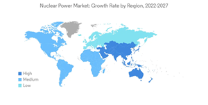 Nuclear Power Market Nuclear Power Market Growth Rate By Region 2022 2027