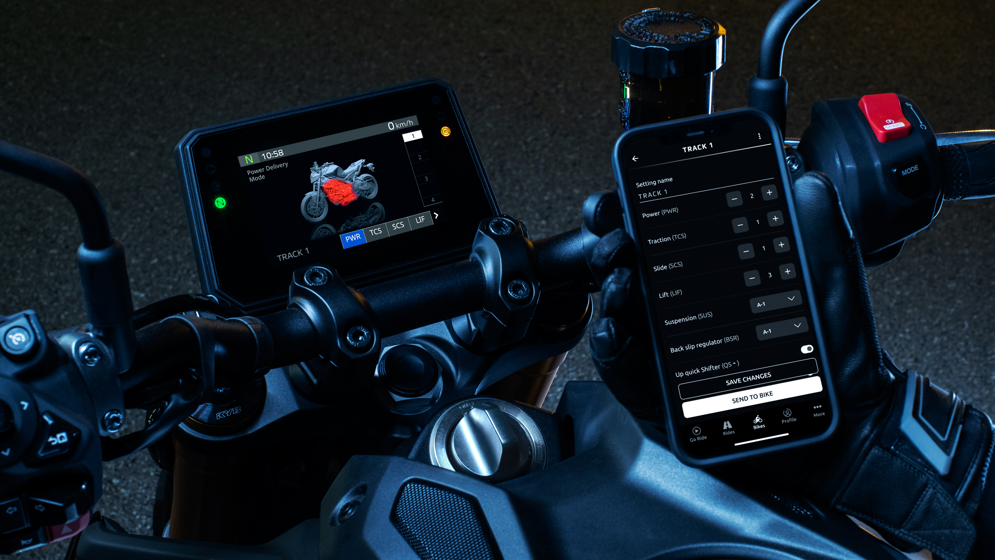 2024 Yamaha MT-09 SP - Track-Focused YRC Settings