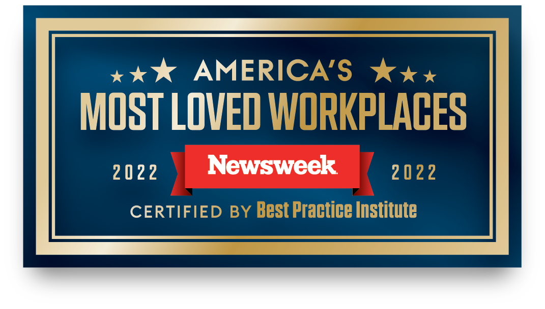 Newsweek's Top 100 Most Loved Workplaces® for 2022