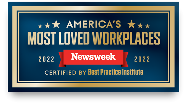 Newsweek's Top 100 Most Loved Workplaces® for 2022