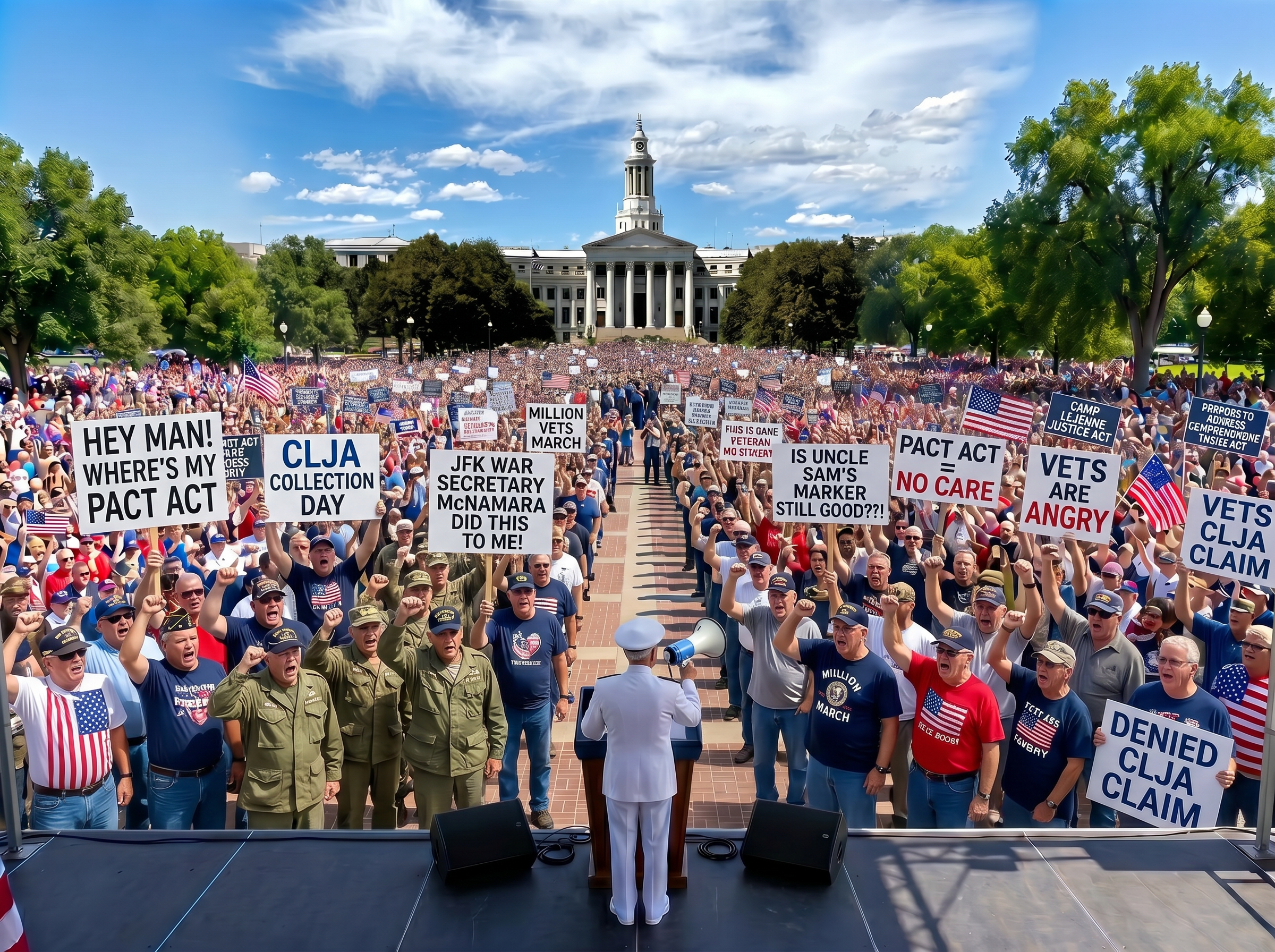 CLJA Collection Day - Will There Be a Million Vets March Summer 2026
