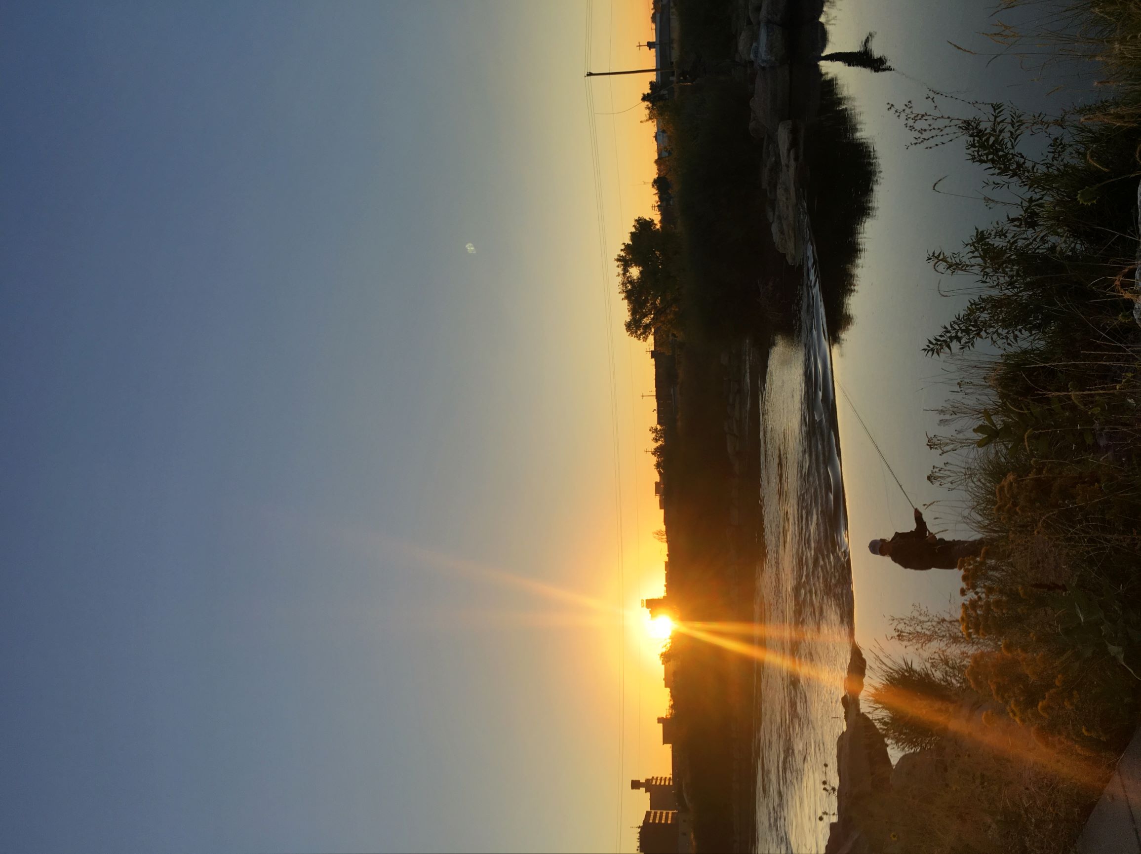 The North Platte Rivers runs through downtown Casper, making it the perfect place to cast your fishing line.