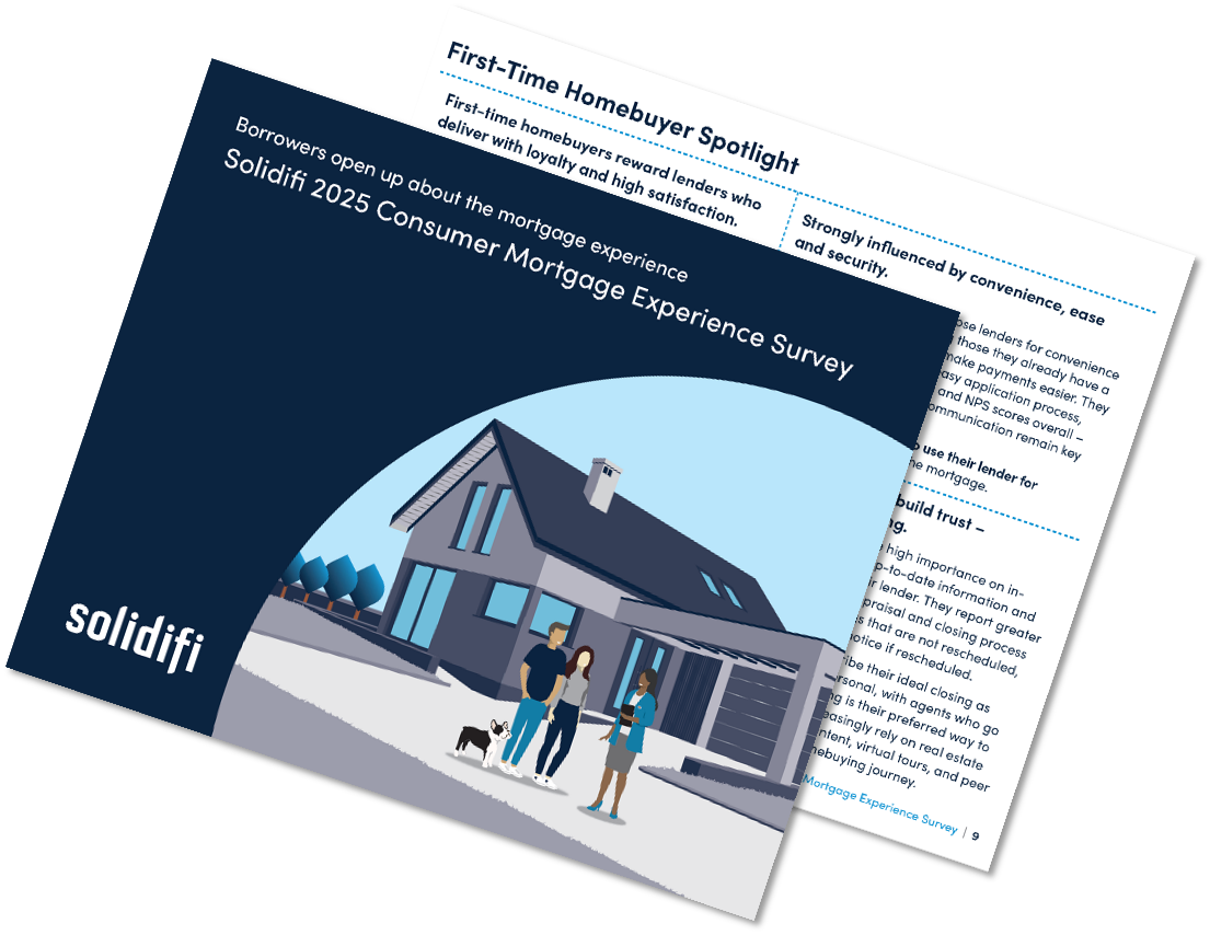 Solidifi 2025 Consumer Mortgage Experience Survey