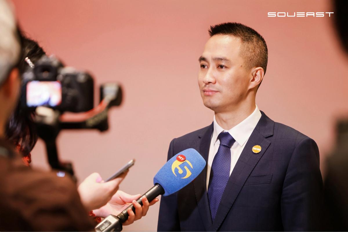 Image 2: SOUEAST Executives — Mr. Chuandeng Ke during the interview.jpeg