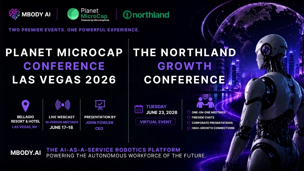 MBody AI at Planet MicroCap and Northland Growth Conferences
