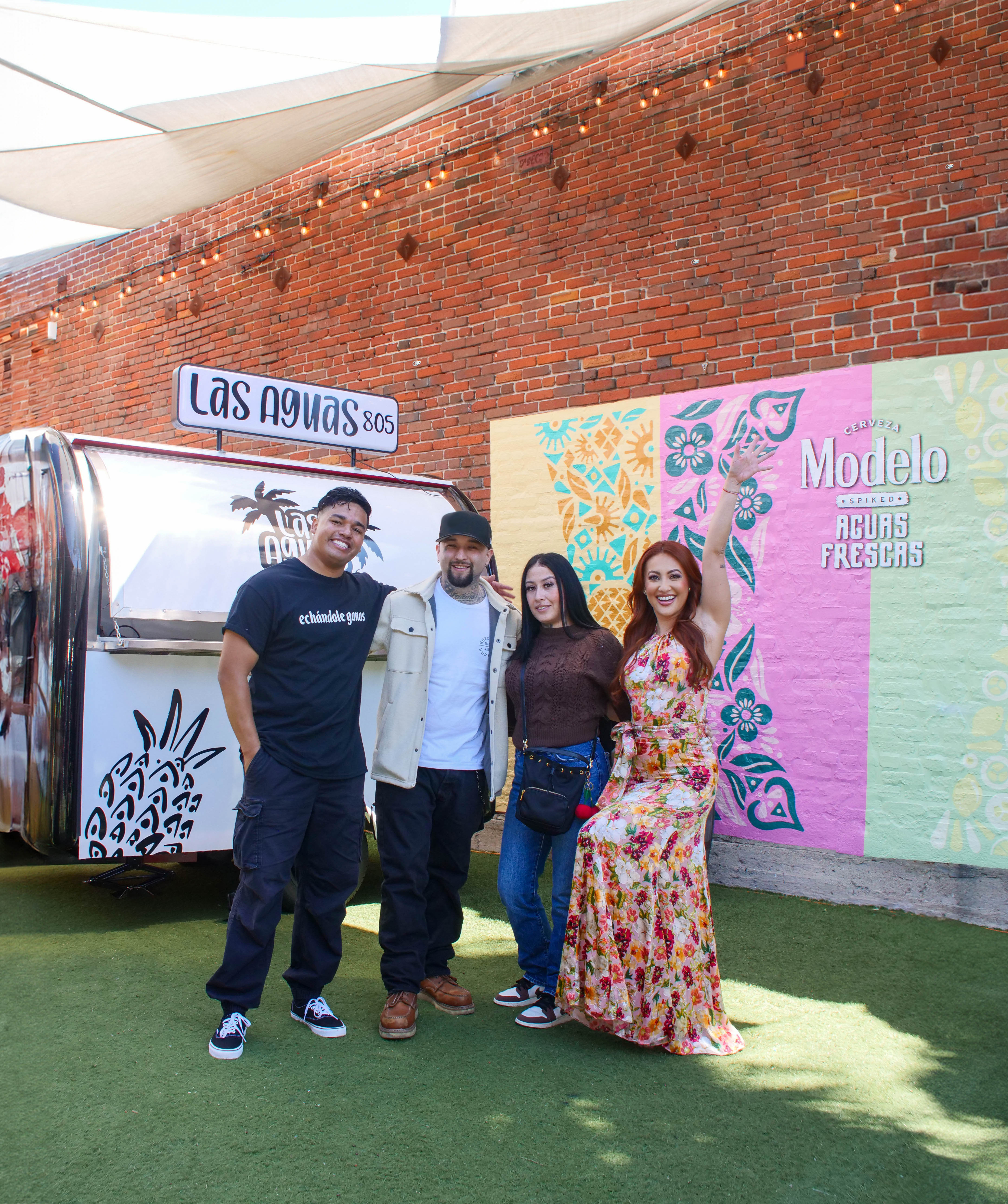 Modelo Spiked Aguas Frescas partners with actress Francia Raisa and changemaker, Juixxe to surprise a hardworking street vendor, Salvador Gutierrez, with a new, custom street cart and a $5,000 cash gift to help him fuel the fiesta in his community with delicious aguas frescas for years to come.