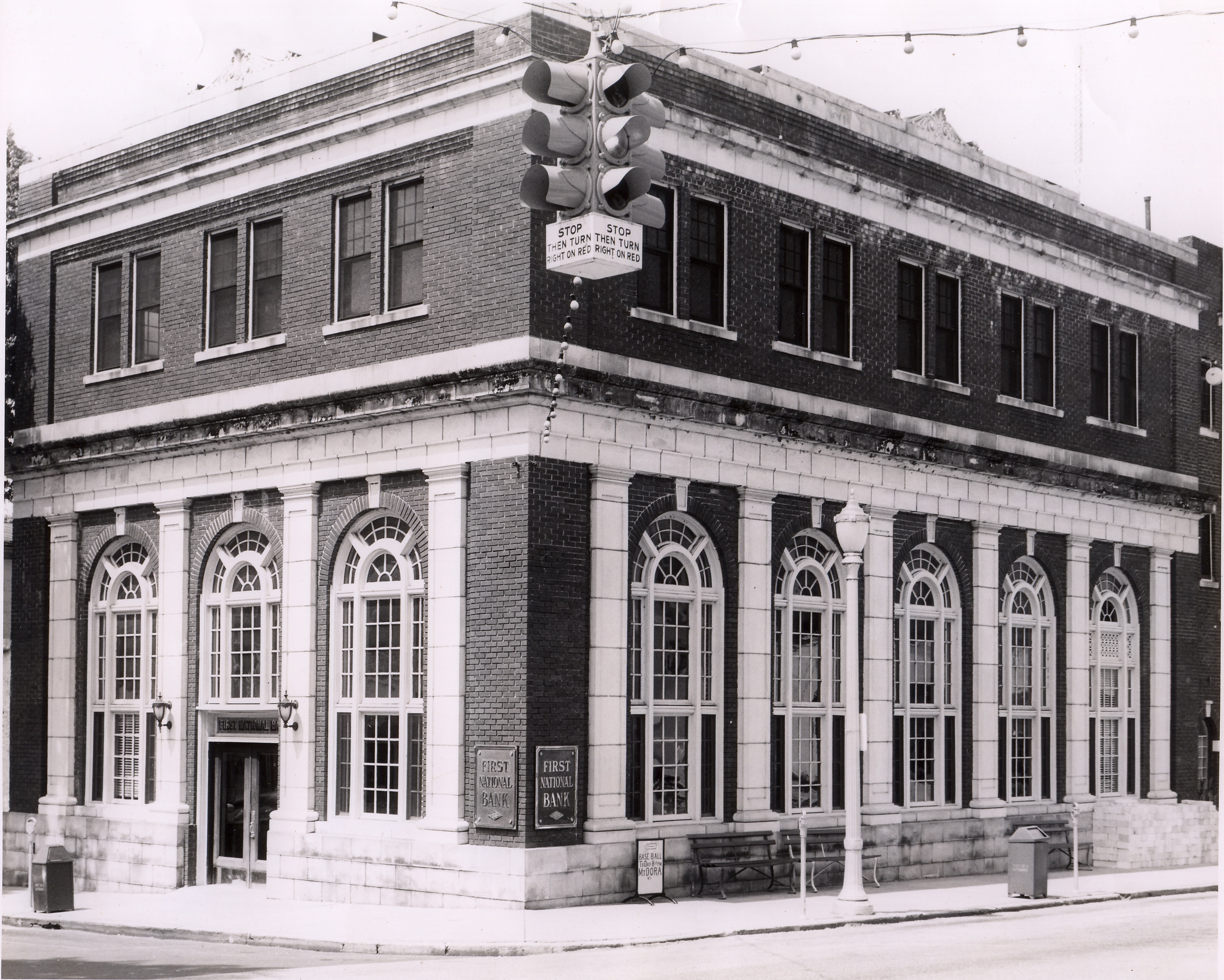 Original bank building, exterior