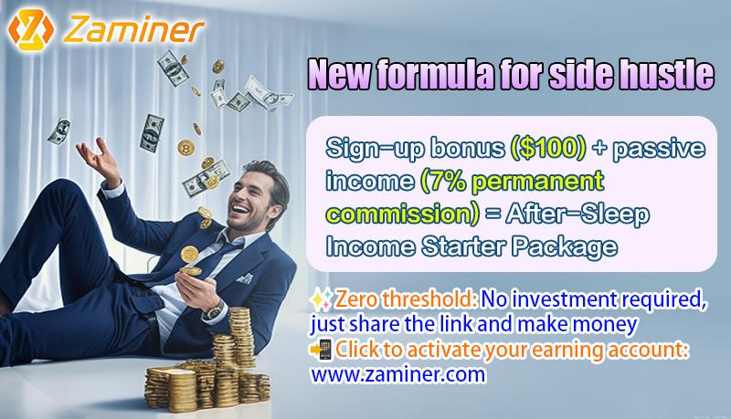 Unlock after-sleep income with Zaminer