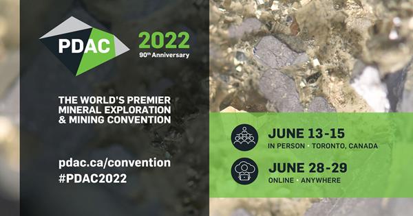 PDAC 2022 Convention Moved from March to June