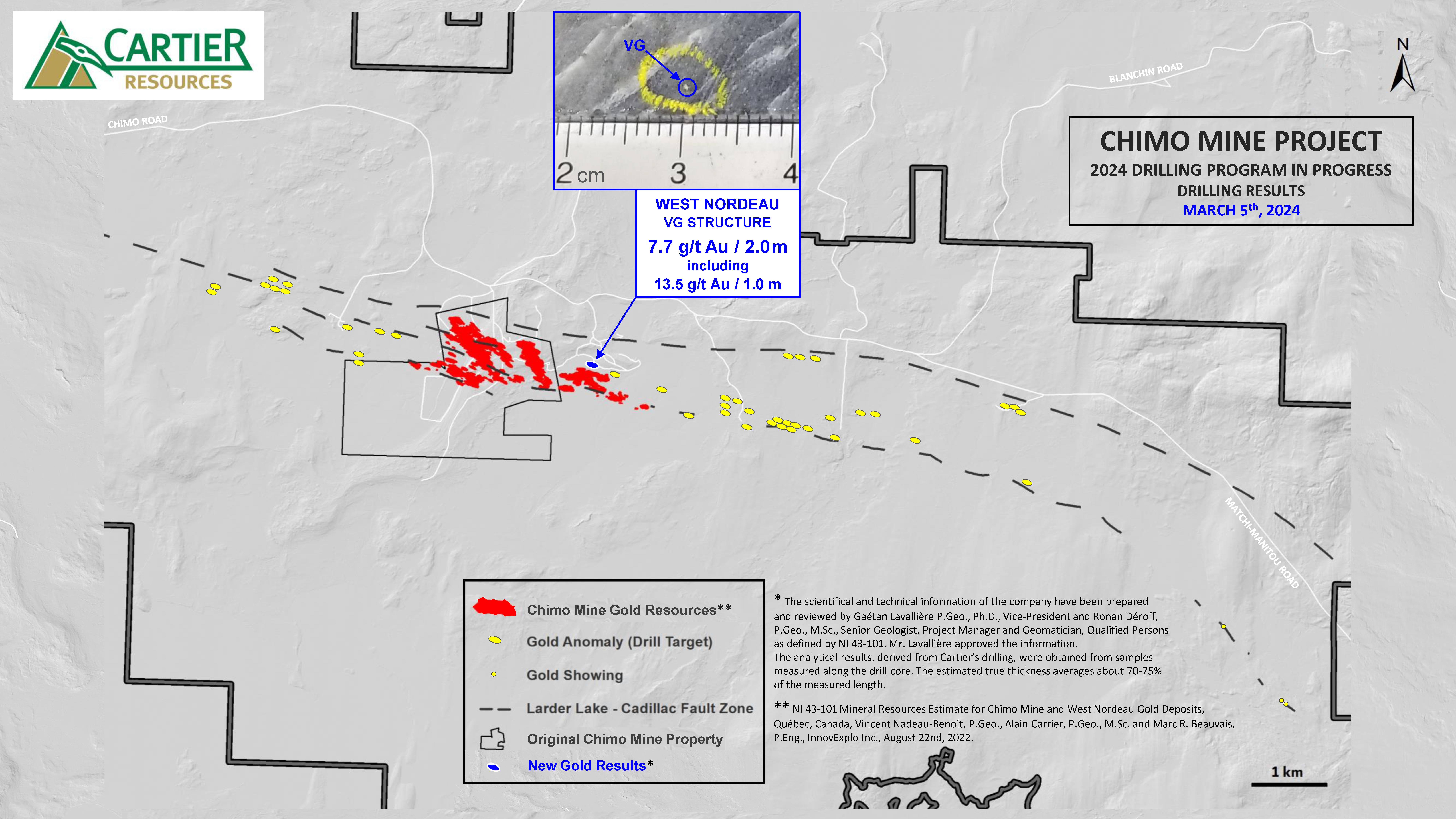 240305_DDH Results_Chimo Mine Project