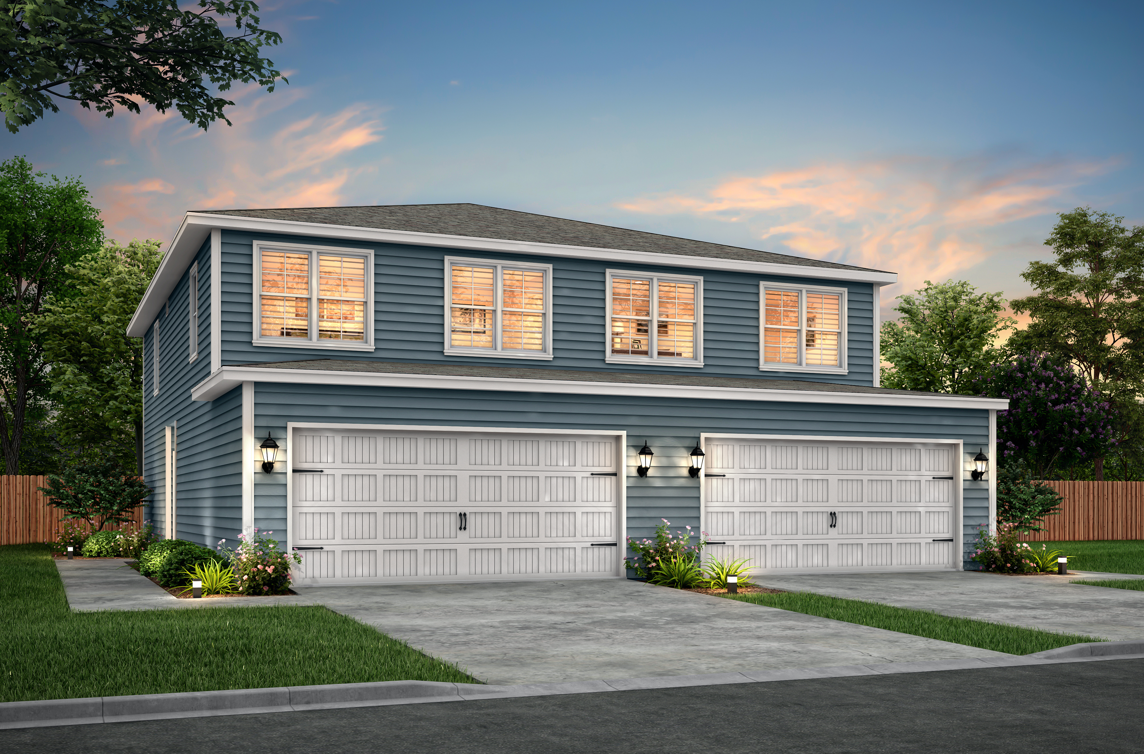 The Juniper plan is a brand-new, three-bedroom townhome by LGI Homes.