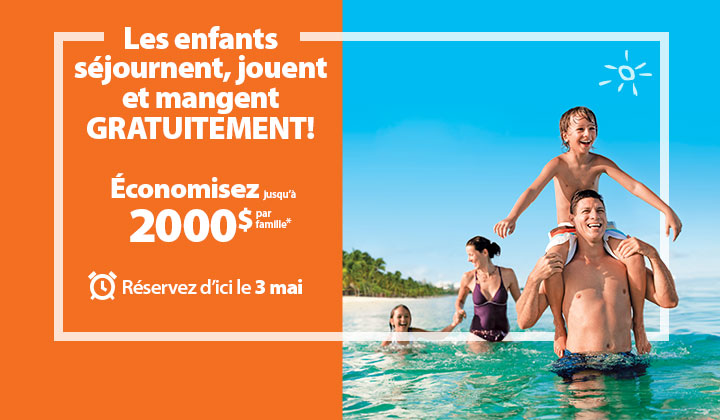 Le solde Vacances estivales en famille
