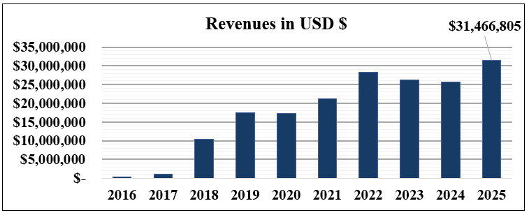 2025 Revenue