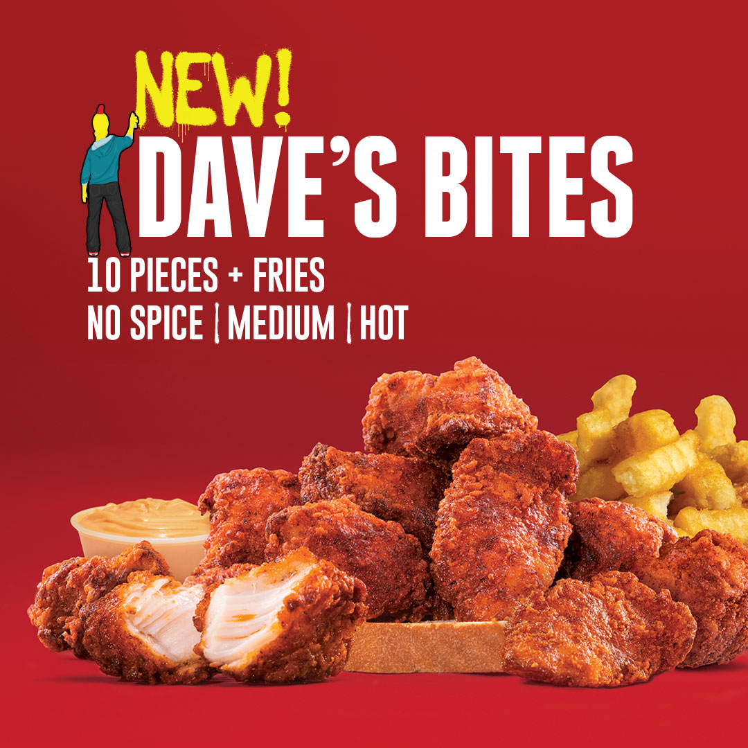 Craveable Bites Represent Company’s First New Chicken-Focused Menu Addition Since Its Founding in 2017